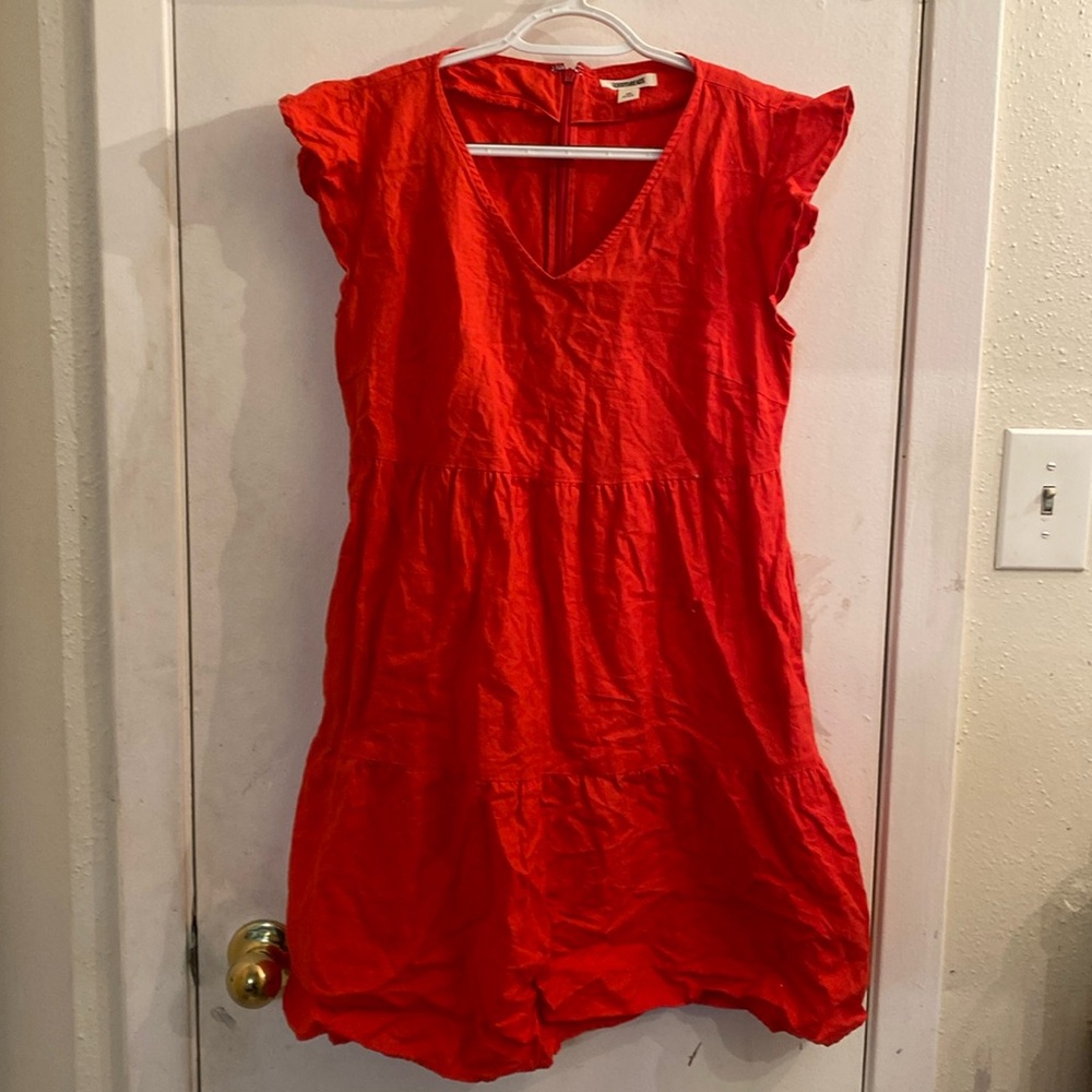 Cute red dress